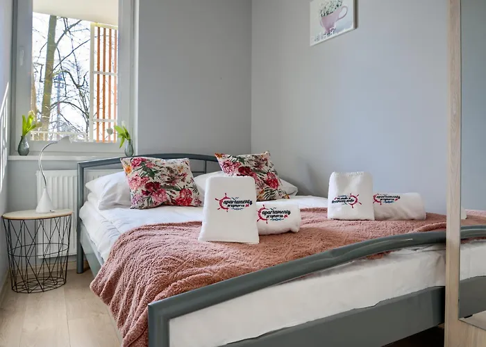 Apartamentyprzymorzu Z Basenem I Bawialnia Appartement Kołobrzeg